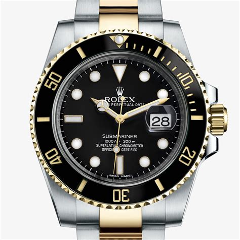 rolex submariner oro acciaio|rolex subacqueo.